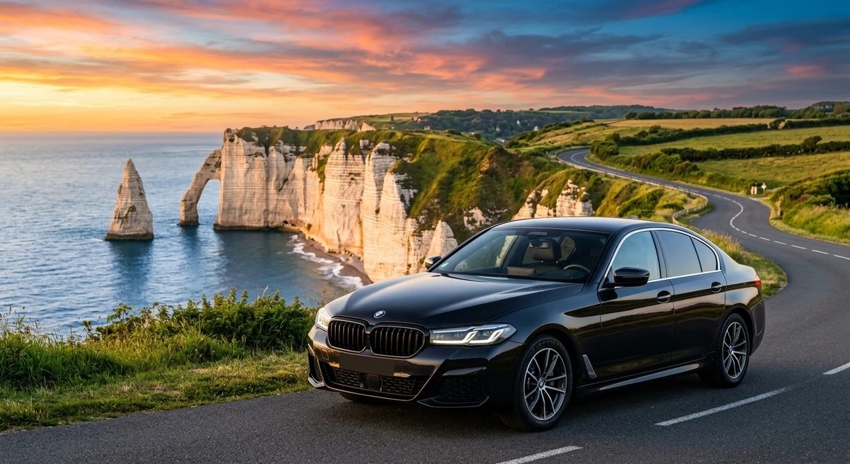 BMW 5 Series – High-end sedan for private chauffeur