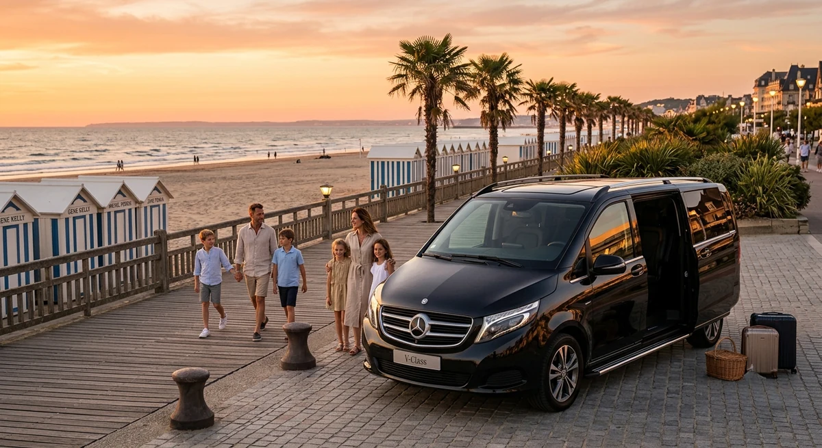 Mercedes Classe V – Luxury 6-seater van for groups