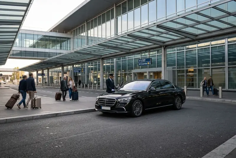 Private airport transfer at Orly Airport