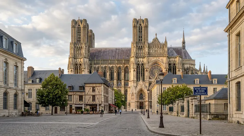Notre-Dame Cathedral in Reims, Champagne
