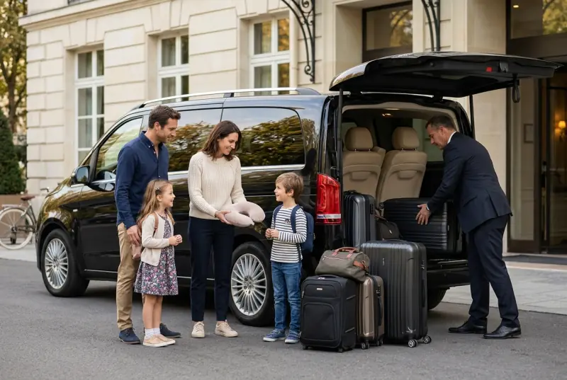 Luxury van for Disneyland Paris family and group transfers