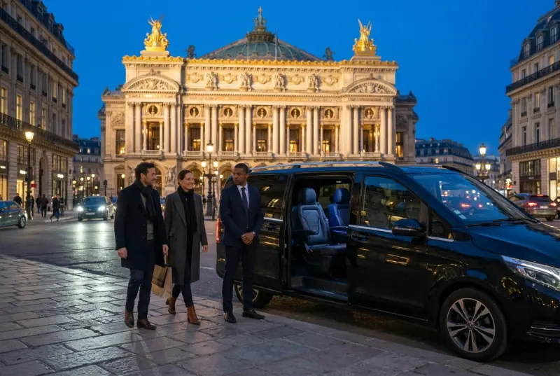 Private chauffeur available for events and special occasions in Paris
