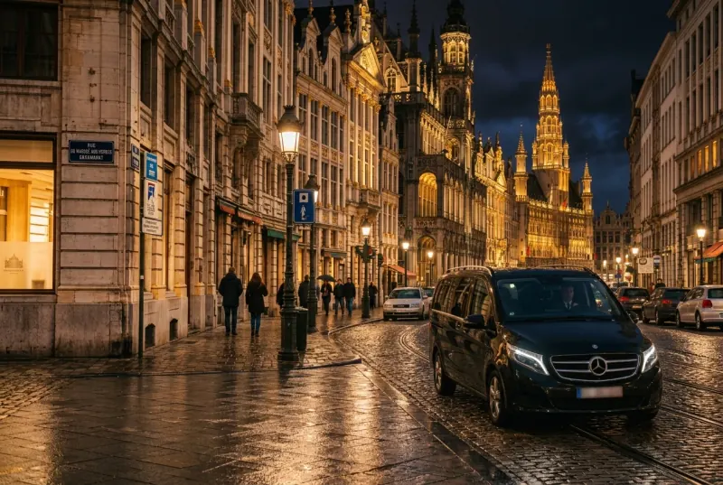 Private transfer between Paris and Brussels