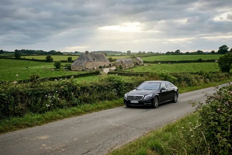 Private long-distance transfer from Paris to Normandy