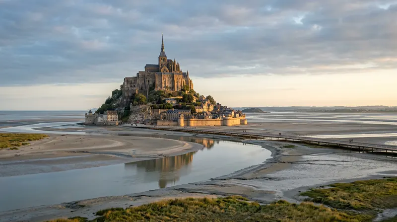Mont-Saint-Michel in Normandy